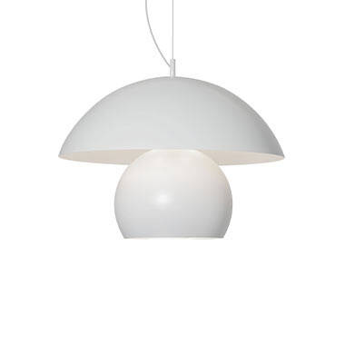 Karman :: Triluna hanging lamp, diameter 57 cm, white