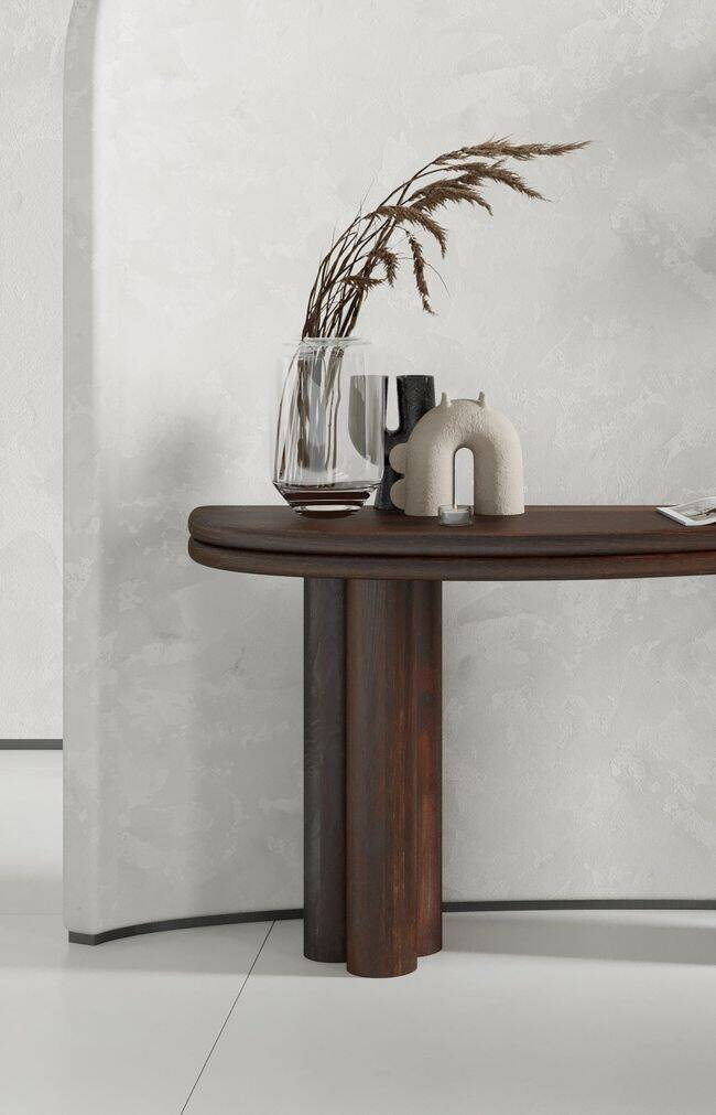 Bruni Design :: Klodd Konsole, Räuchereiche, Breite: 160 cm