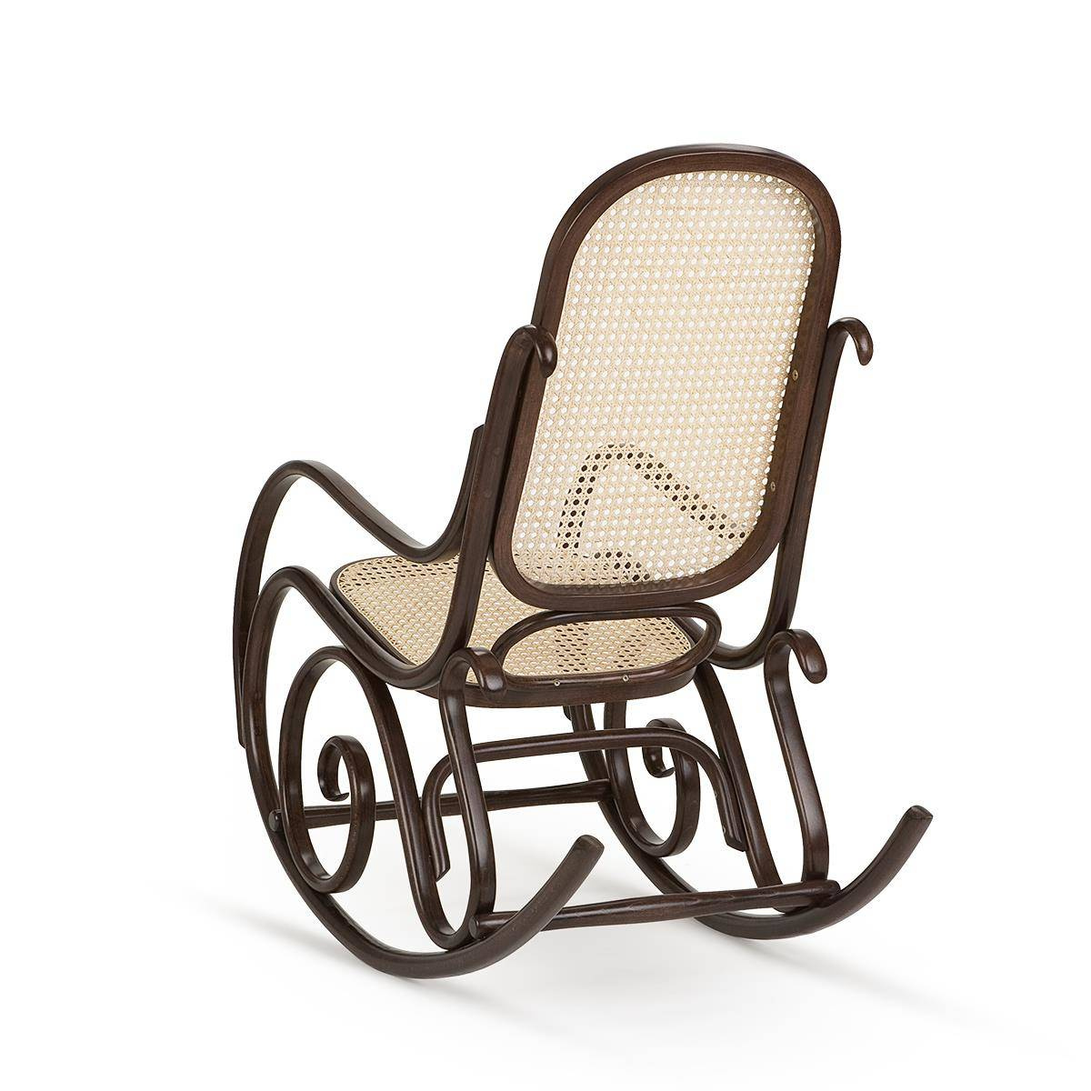 Paged :: Rocking chair B-8250 brown, width 53.5 cm