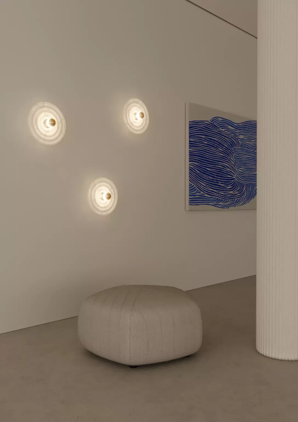 Aromas :: Wandlampe aus Metall Wave 