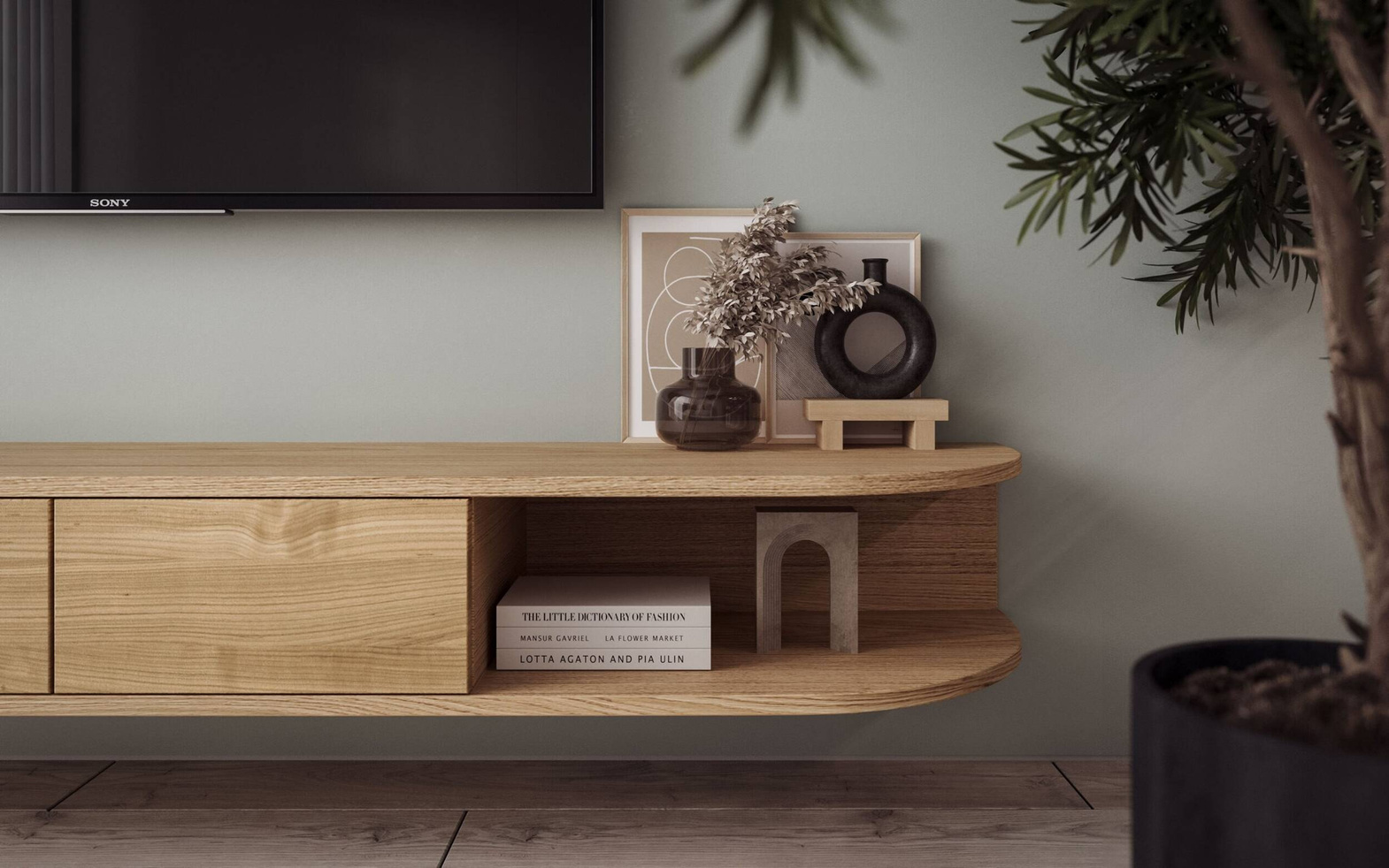 Szyszka Design :: Kiko oak TV cabinet