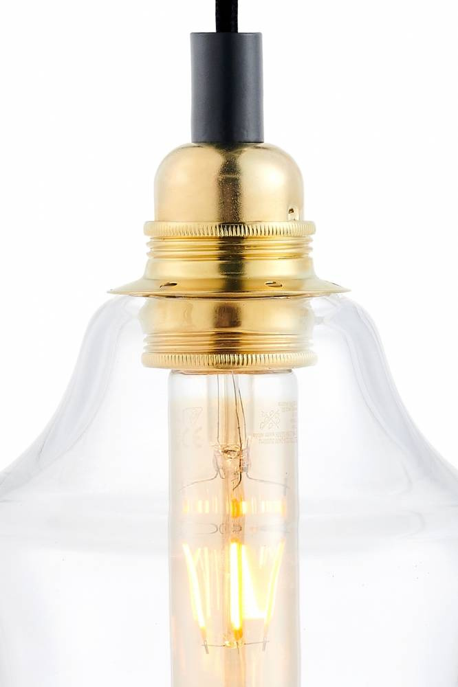 Kaspa :: Lampa wisząca Longis na listwie Plafon 4 Gold