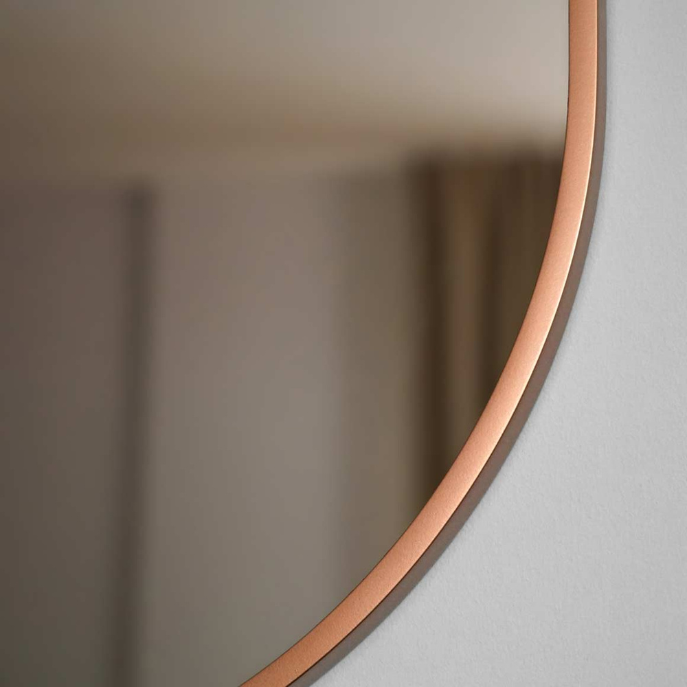 Giera Design :: Ambient Slim mirror, copper, oval, 60x125 cm