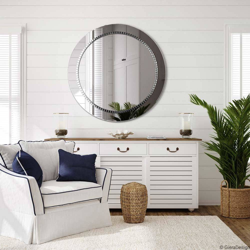 GieraDesign :: decorative mirror graphite Bracelet round dia. 60