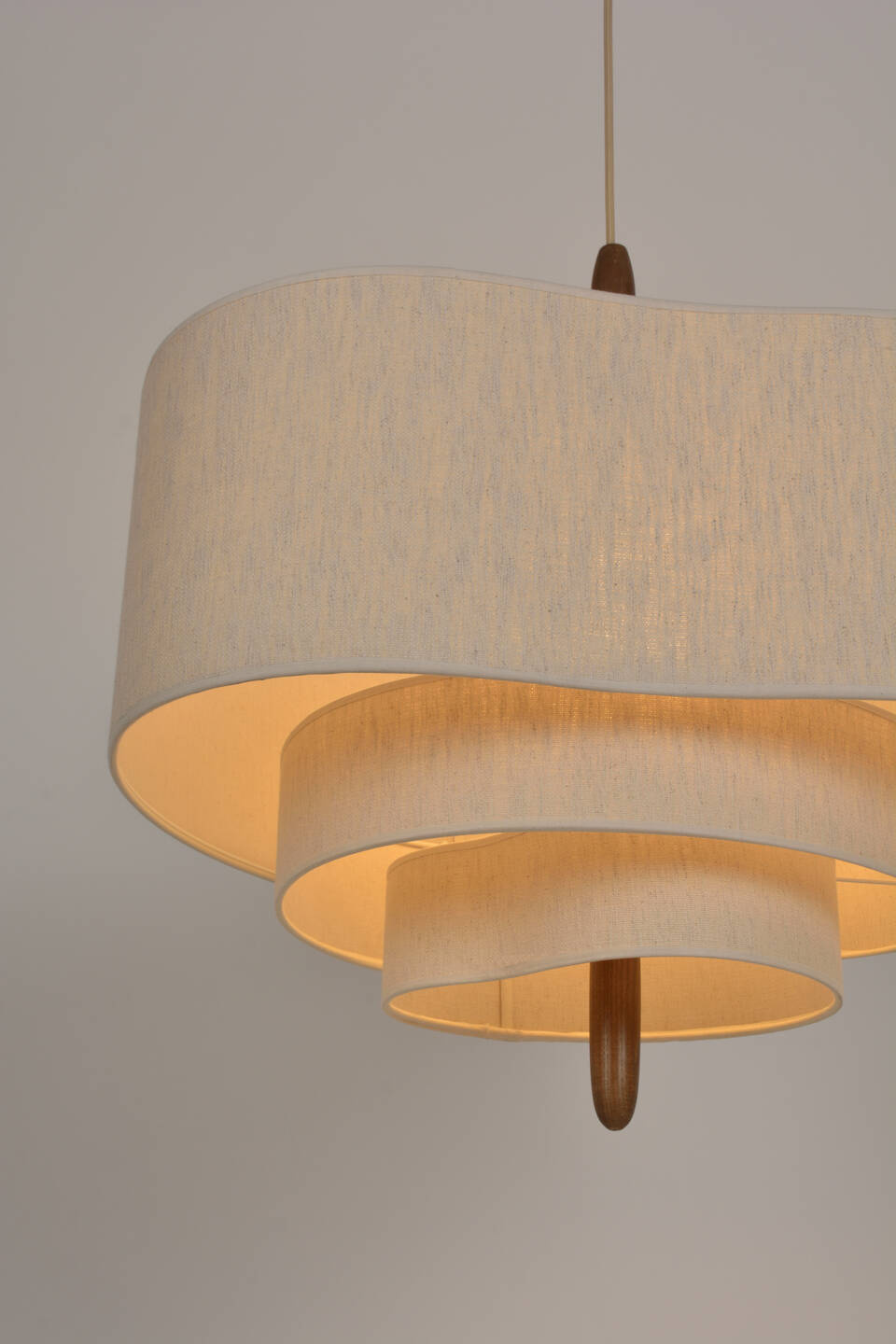 Market Set :: Pebble pendant lamp, diameter 58 cm, beige