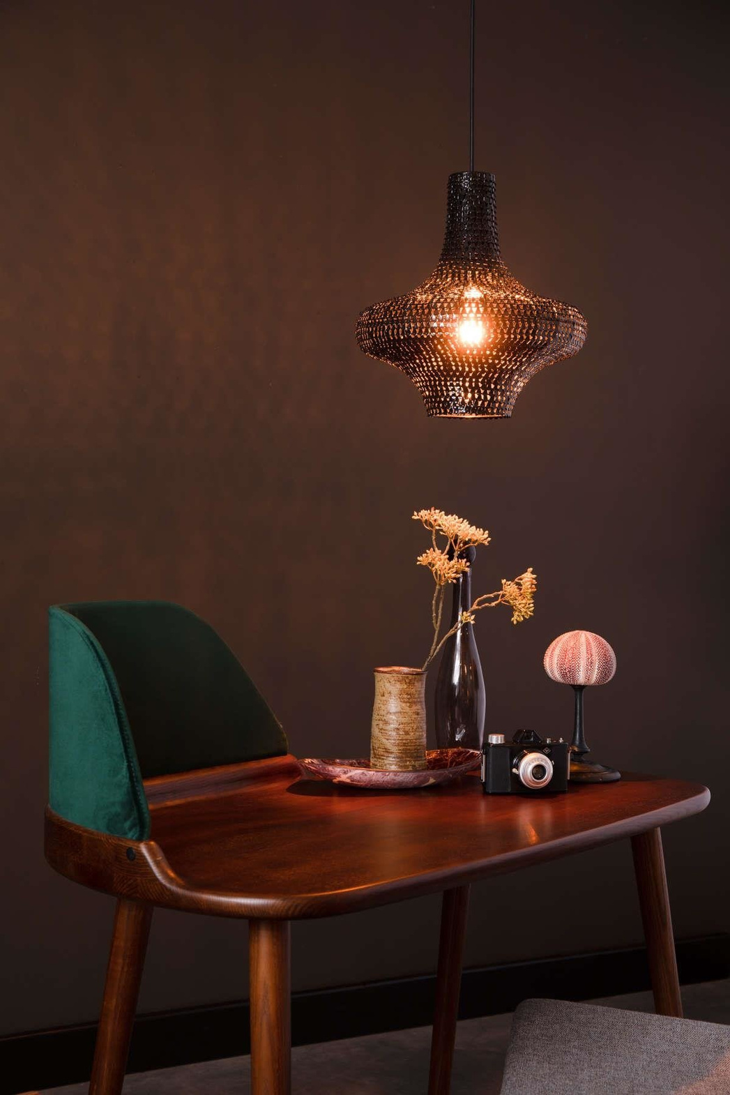 Dutchbone :: Schreibtisch aus Holz Finn grün