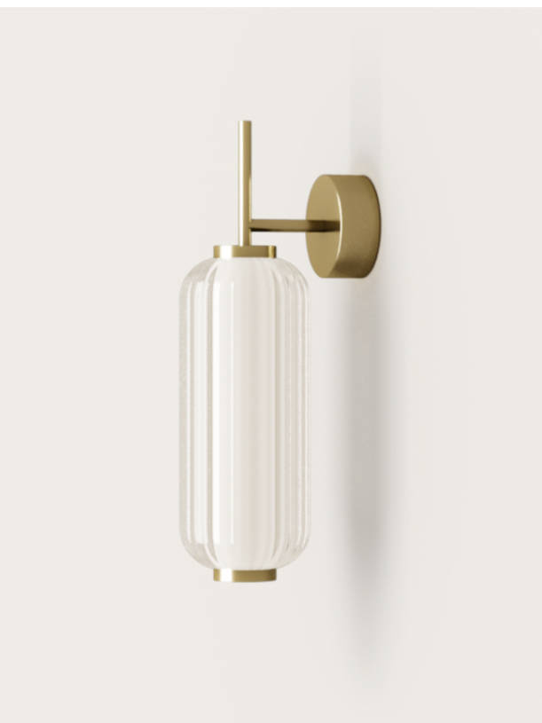 Aromas :: Elma wall lamp / sconce, height 44 cm, gold