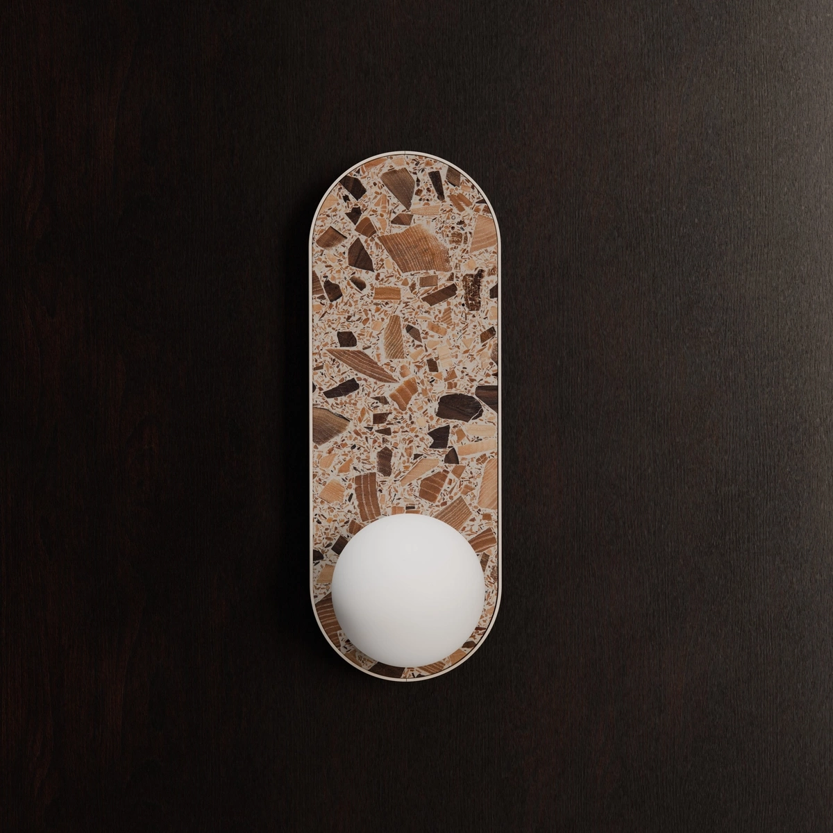 Kaspa :: Lampa ścienna / kinkiet Apolin wys. 65 cm biały