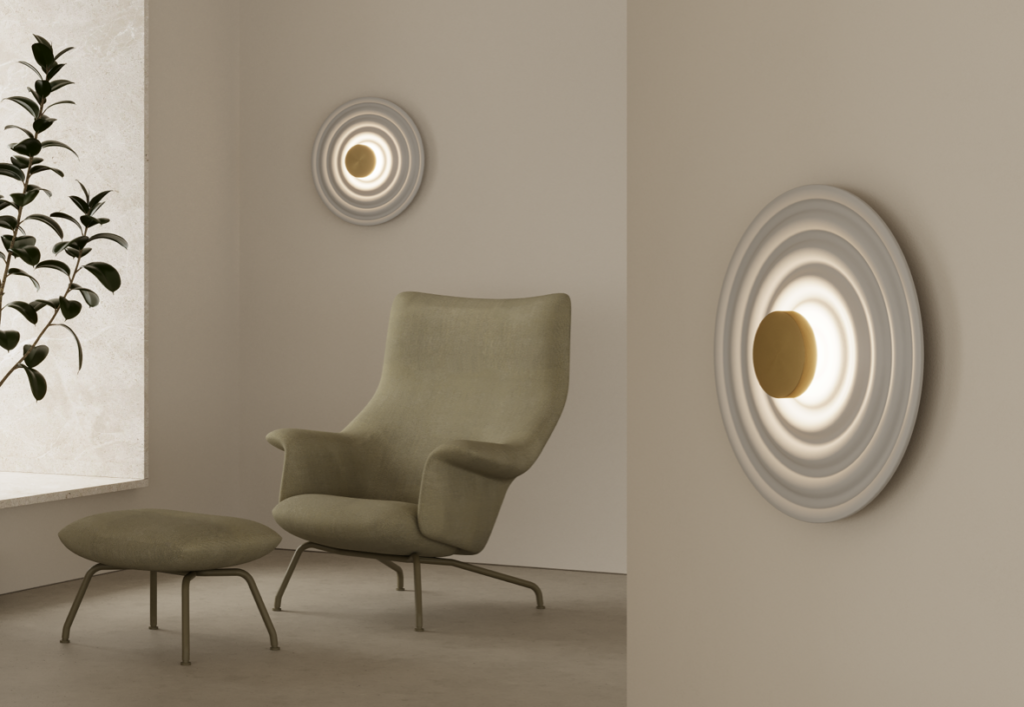 Aromas :: Rang wall lamp, diameter 50 cm, terracotta