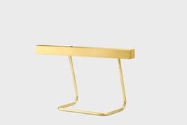 Anour :: T-Model desk lamp, height 30 cm, brushed brass