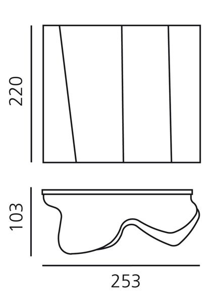 Artemide :: Wandlampe aus Glas Logico Mini Breite 25 cm weiß