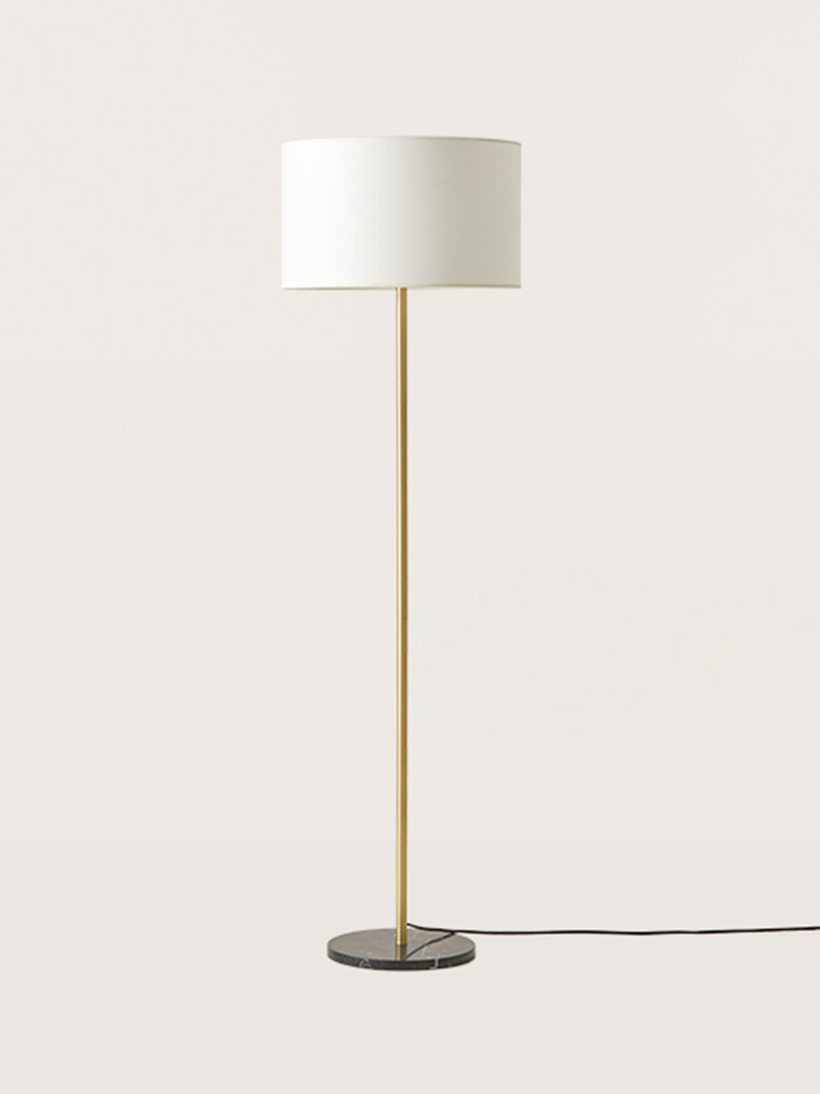 Aromas :: Lampa stojąca Hedra złota 