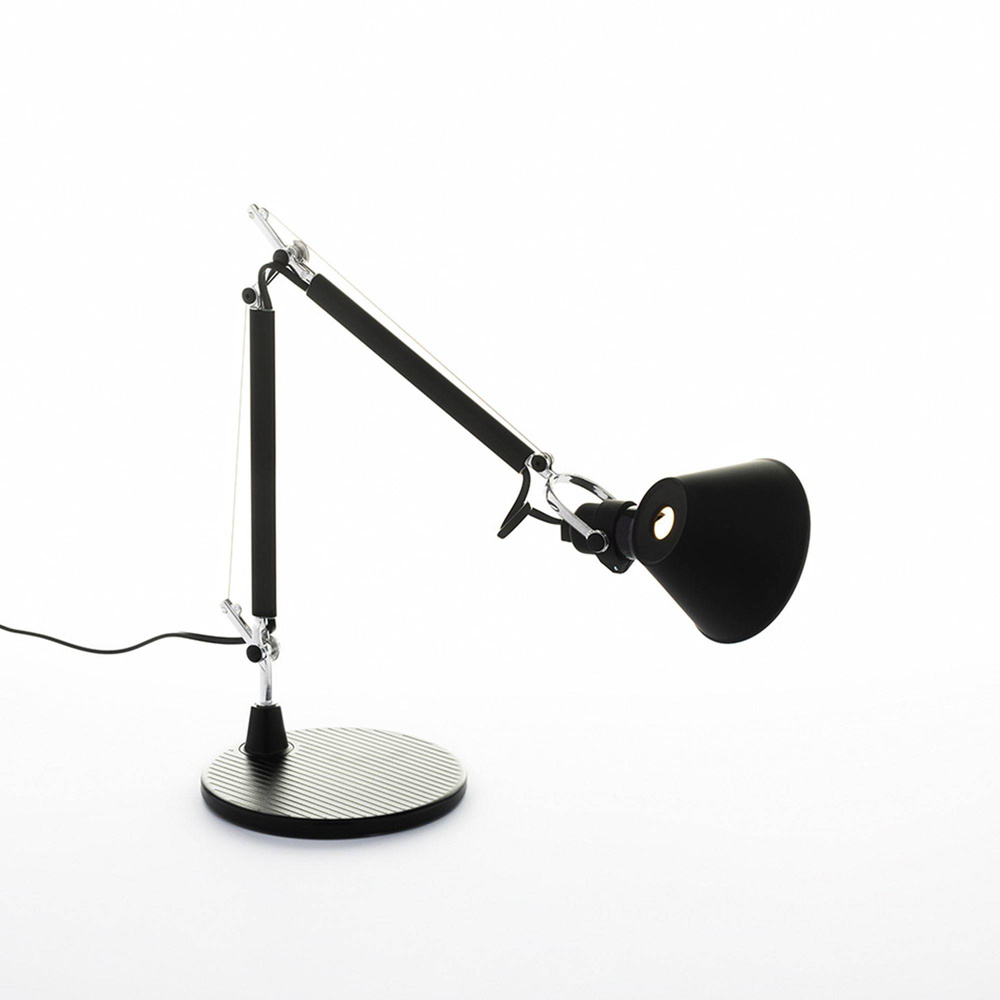 Artemide :: Lampa biurkowa Tolomeo Micro czarna wys. 37 cm