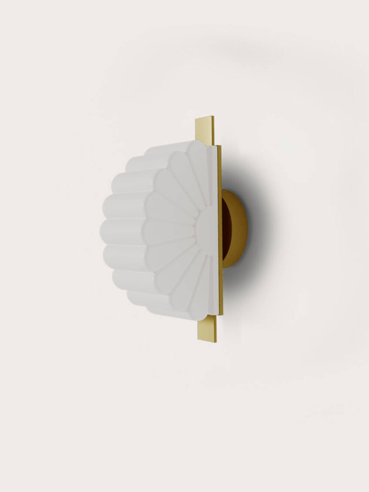 Aromas :: Gina wall lamp / sconce, height 20 cm, gold