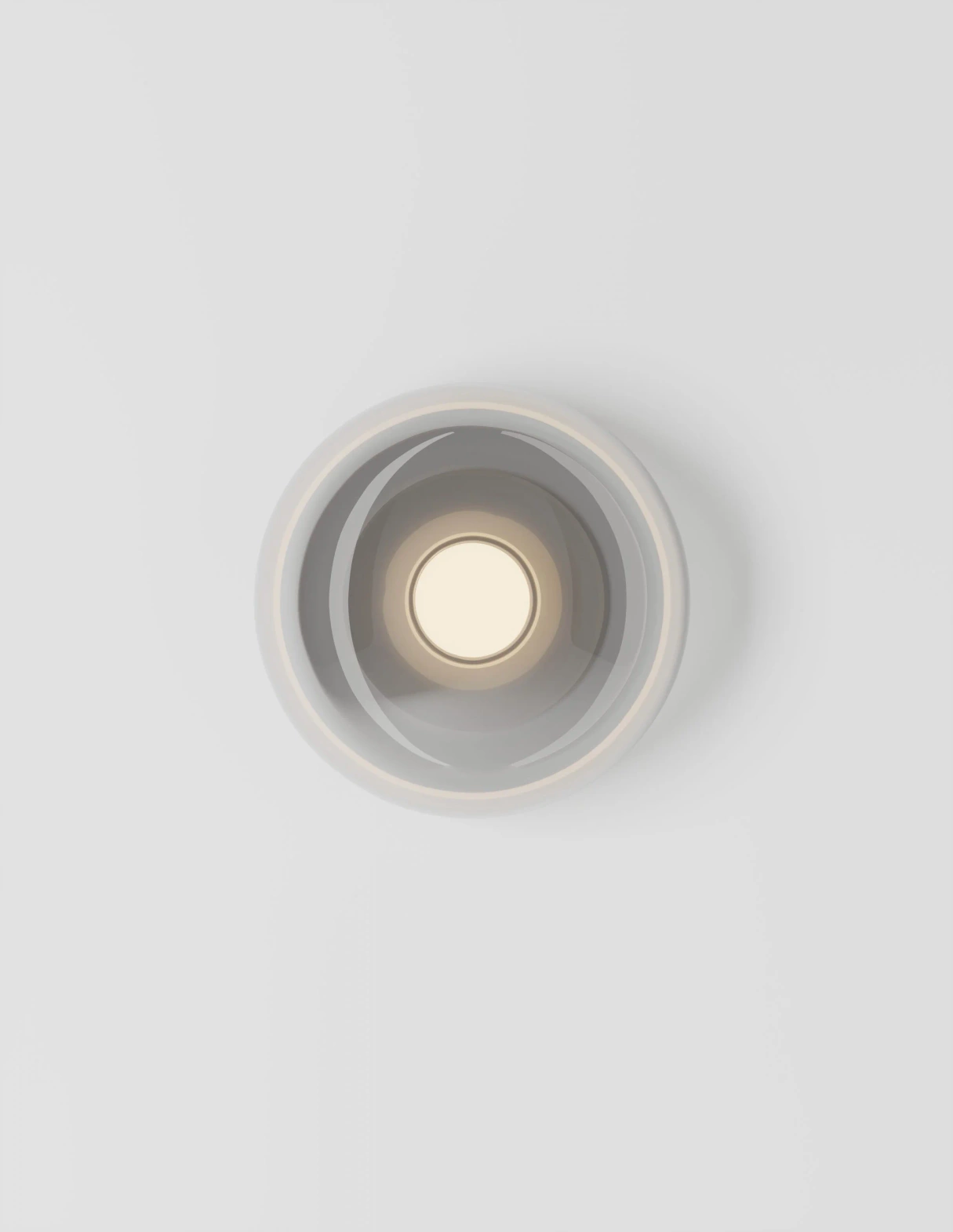 Bomma :: Dew Drops M wall/ceiling lamp, diameter 17 cm, transparent