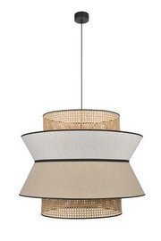 Market Set :: Hängelampe Leinwand Singapour Durchmesser 78 cm beige