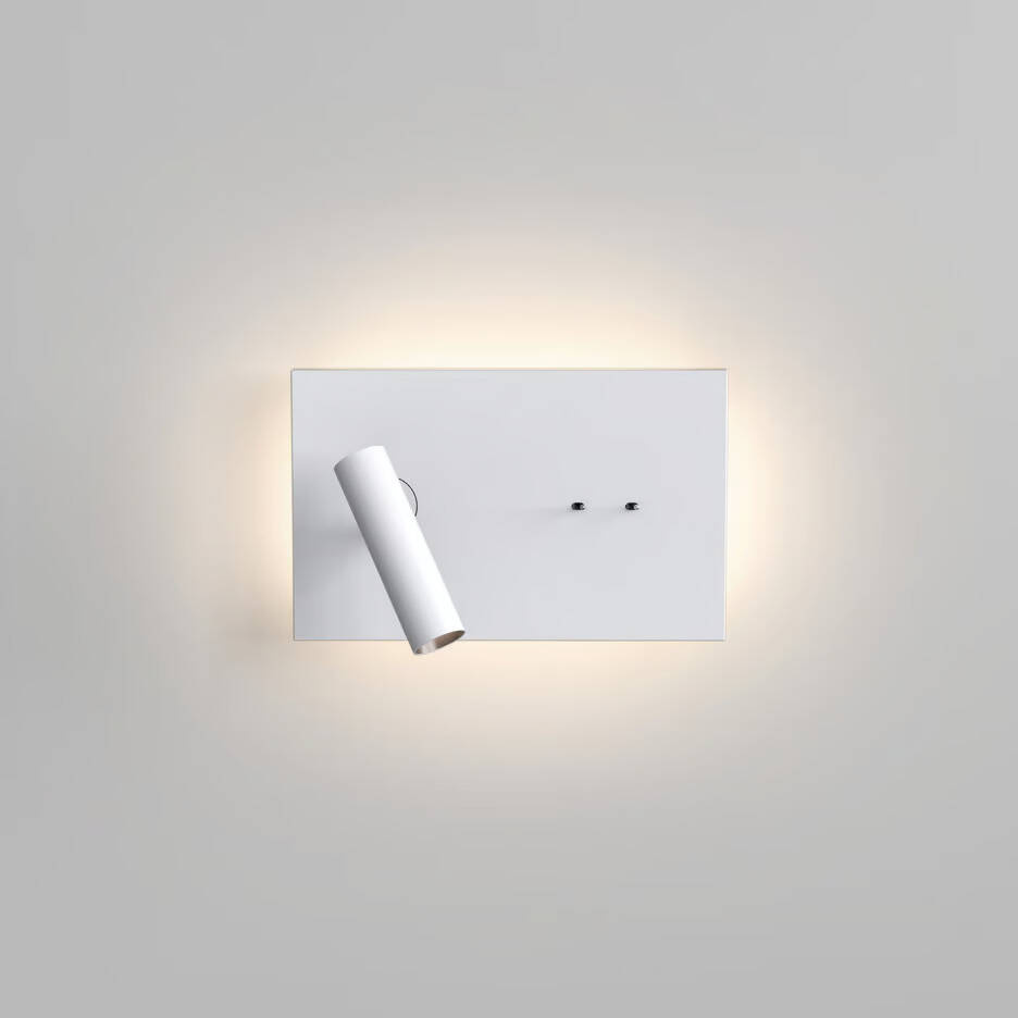 Astro :: Edge Reader Mini LED wall lamp, matt white, height 24.1 cm