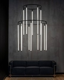 LOFTLIGHT :: Amytis Hängeleuchte, Durchmesser 113 cm, schwarz