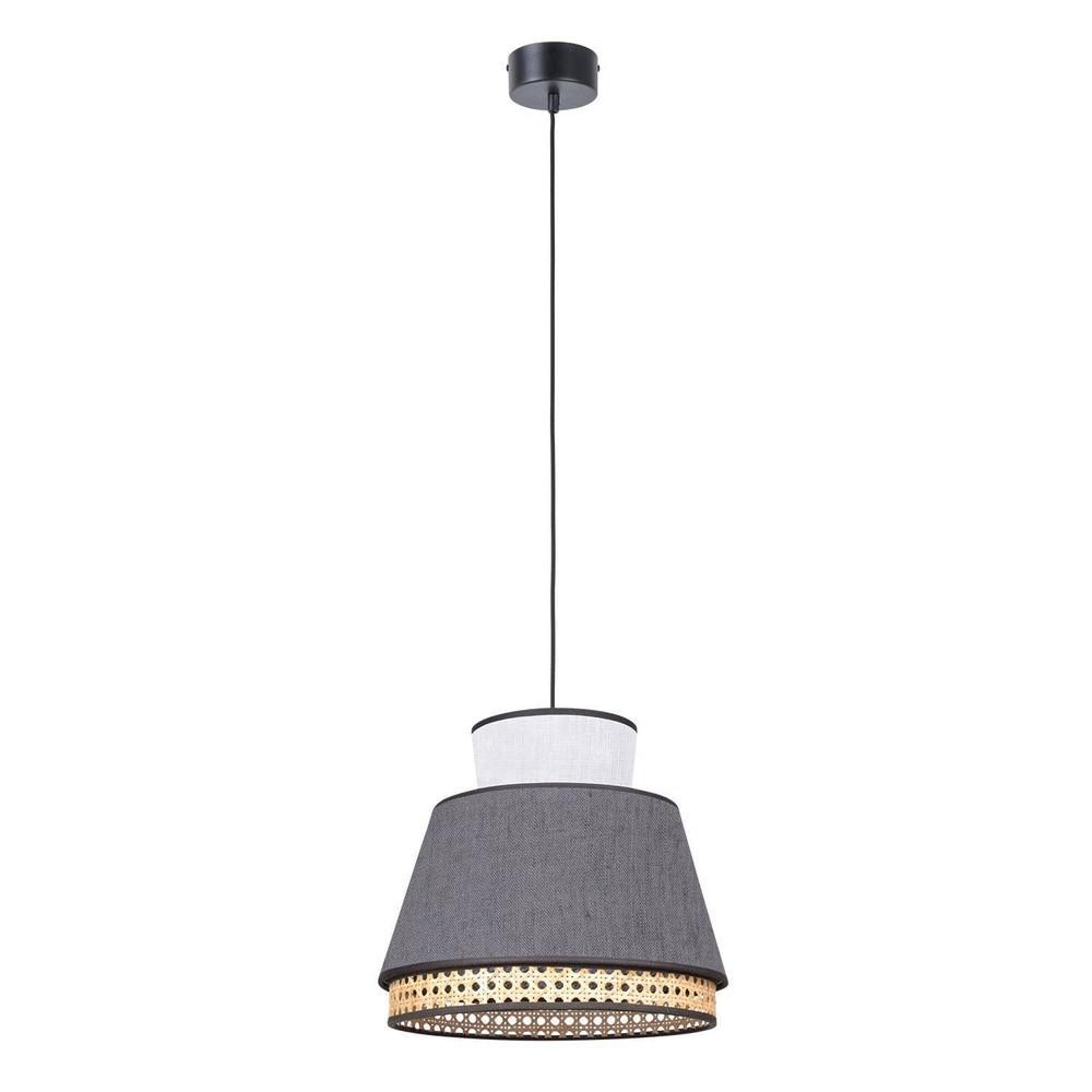 Market Set :: Singapour pendant lamp, anthracite and white, size XM, diameter 30 cm