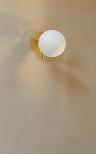 Aromas :: Wandlampe aus Metall Atom Durchmesser 14 cm gold