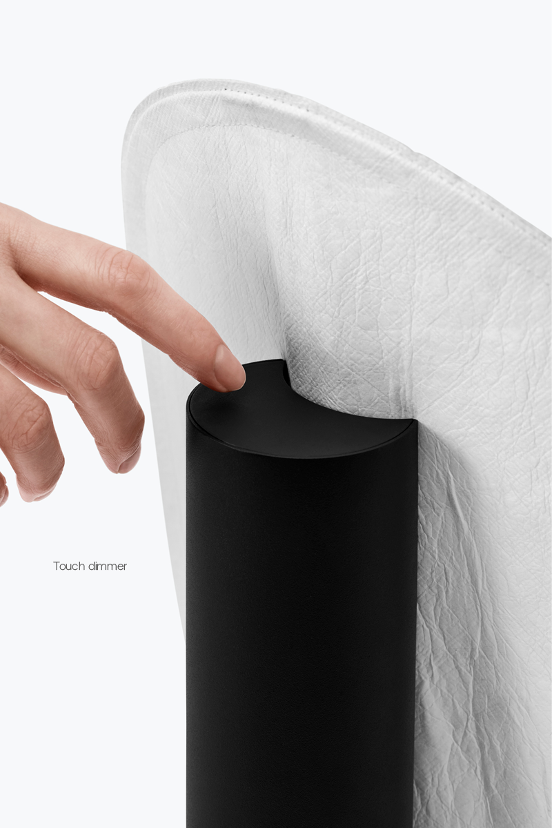 New Works :: Black Tense table lamp, height 43 cm