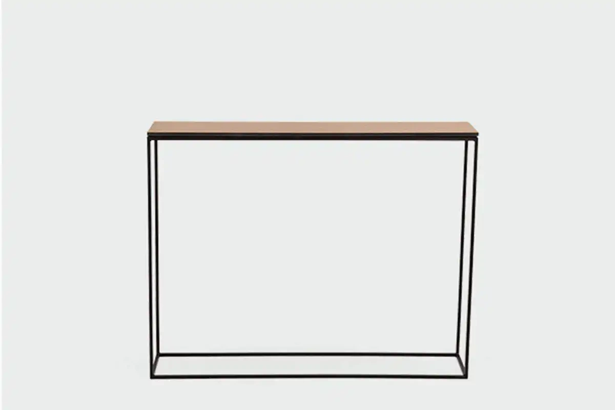 Nordifra :: Konsole aus Metall Stam 220 Eiche Größe xl schwarz