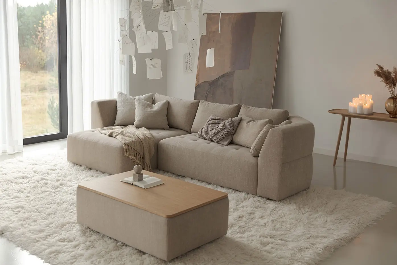 Sits :: Cleo corner sofa / upholstered corner sofa