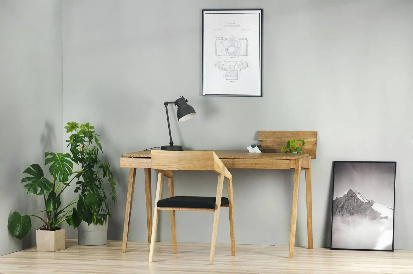 Szyszka Design :: Schreibtisch aus Holz Piko Breite 160 cm