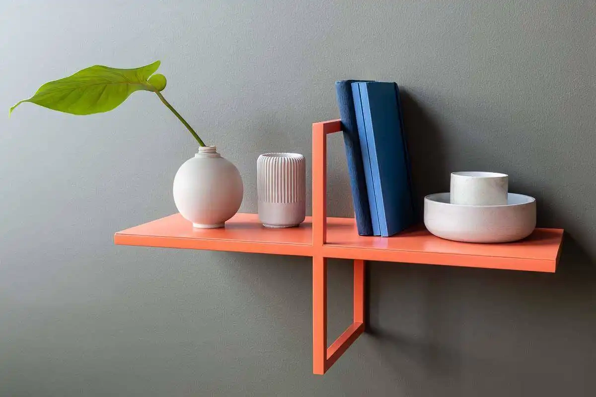 Loft Decora :: Półka ścienna Puzi czarna szer. 60 cm