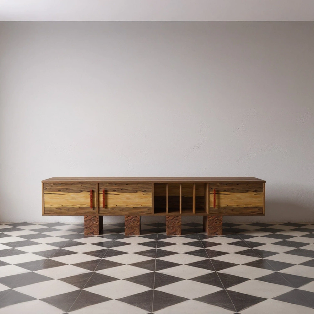 Pastform Furniture :: Drewniana komoda Nami Long TV rozmiar i kolor do wyboru