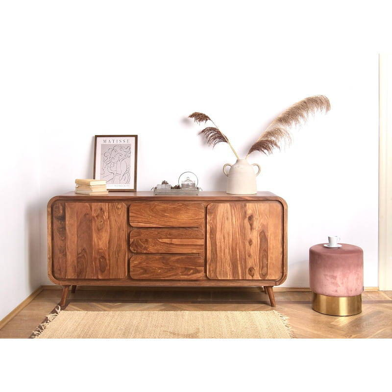 TABLE4U :: Kommode aus Holz Henio 160x40x75 cm karamell