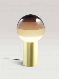 Marset :: Dipping Light Tischleuchte, Höhe 54 cm, braun