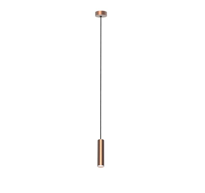 Robin :: Rose hanging lamp, height 16 cm, bronze