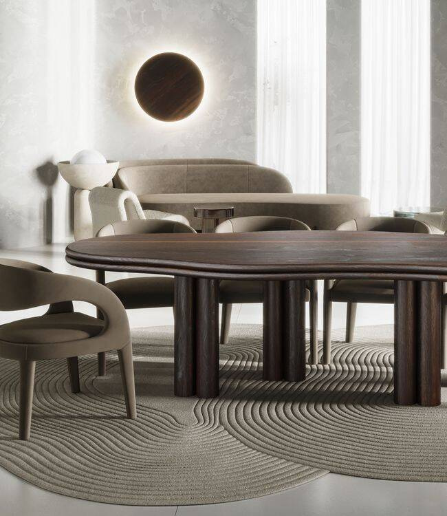 Bruni Design :: Klodd Smoked Oak Table