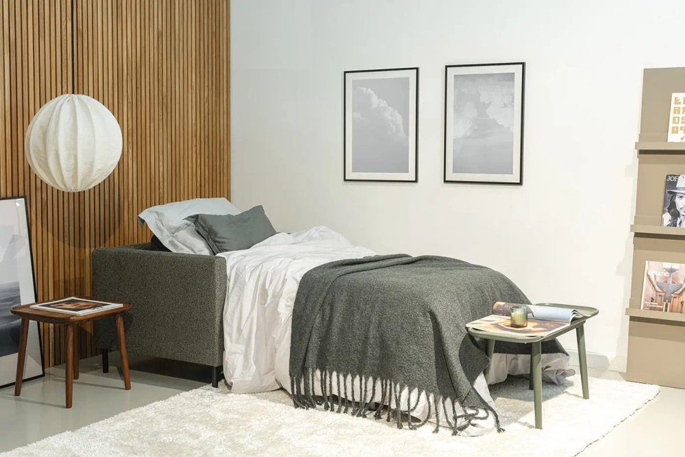 Sits :: Felix upholstered sofa with sleeping function