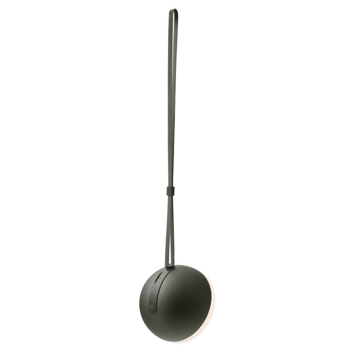 New Works :: Sphere portable lamp dark green (also for outdoor use)