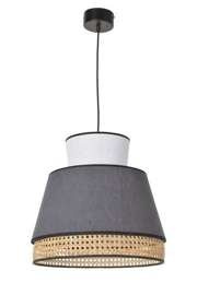 Market Set :: Hanging lamp Singapour M grey dia. 40 cm