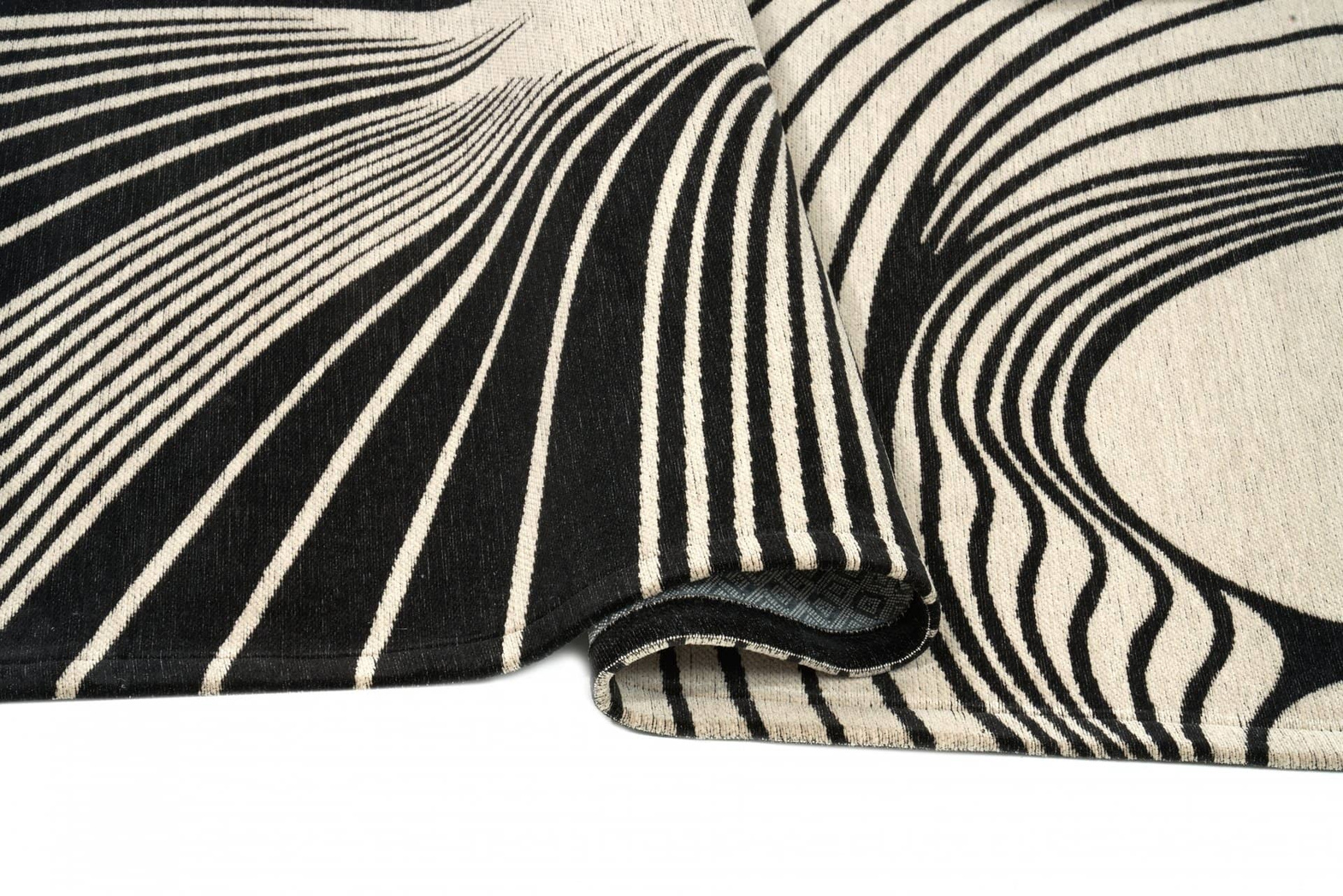 Carpet Decor :: Vento beige and black easy-clean carpet