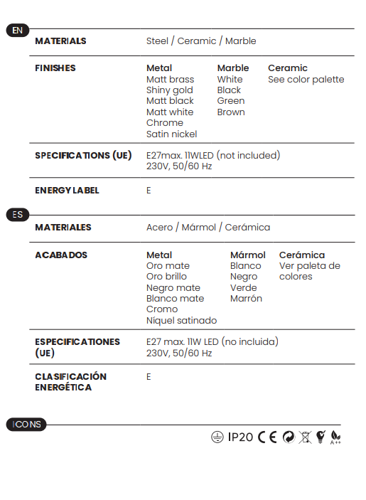 Aromas :: Hängelampe Bell, Mocca, Durchmesser 14 cm