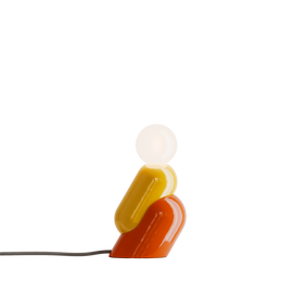 Ferroluce :: Tata table lamp, height 22.2 cm, yellow and orange