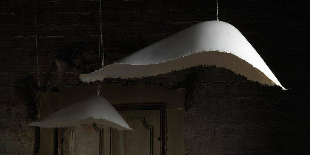 Karman :: Moby Dick Hängeleuchte, Breite 150 cm, weiß