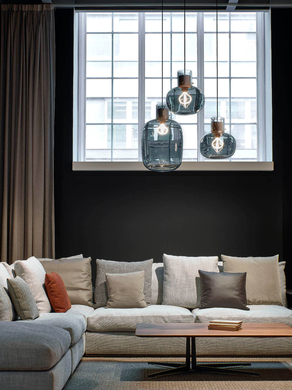 Brokis :: Lampa wisząca Awa Large szara