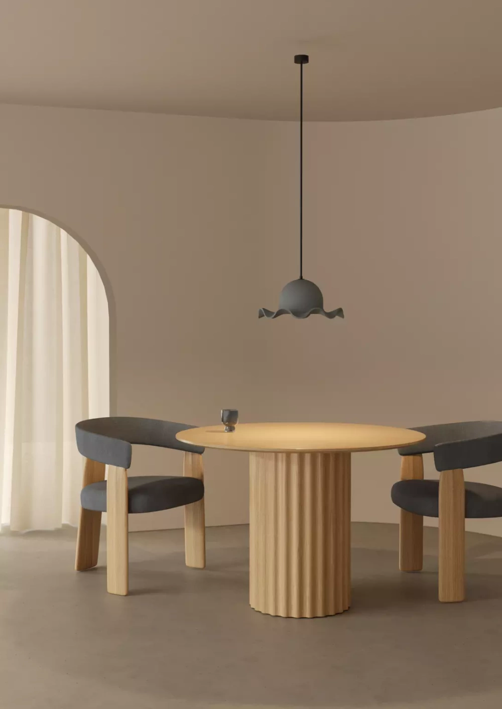 Aromas :: Chapeau Hängelampe, Durchmesser 36 cm, grün