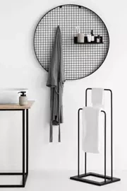 Loft Decora :: Aufhänger aus Metall Tstand Höhe 90 cm schwarz