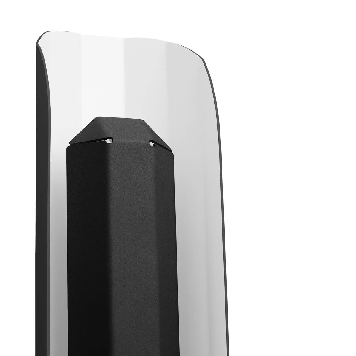 Kaspa :: Apolin wall lamp / sconce, height 45 cm, black and white