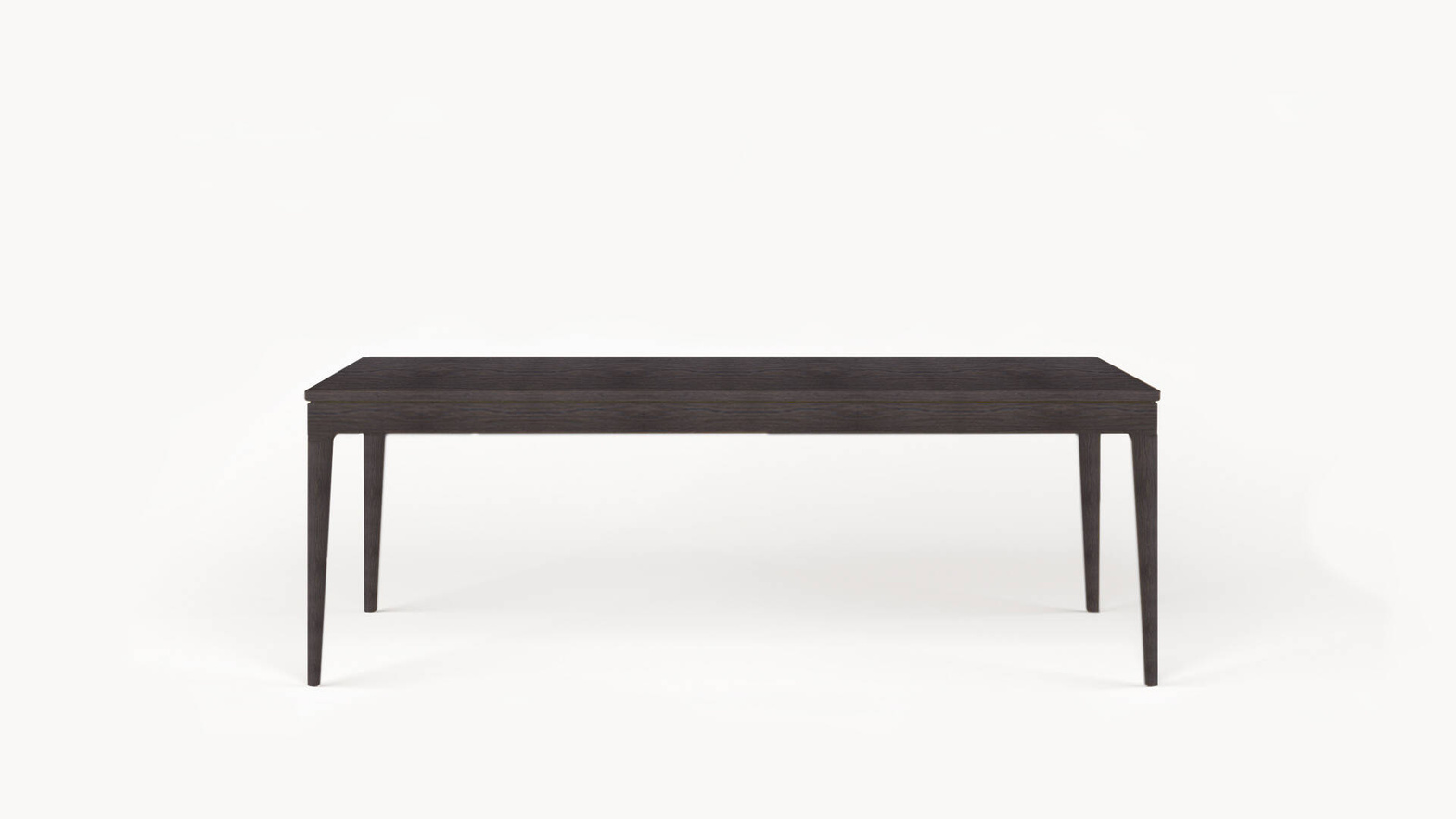 Selfia x 9design :: Bold oak coffee grain table 220x90 cm