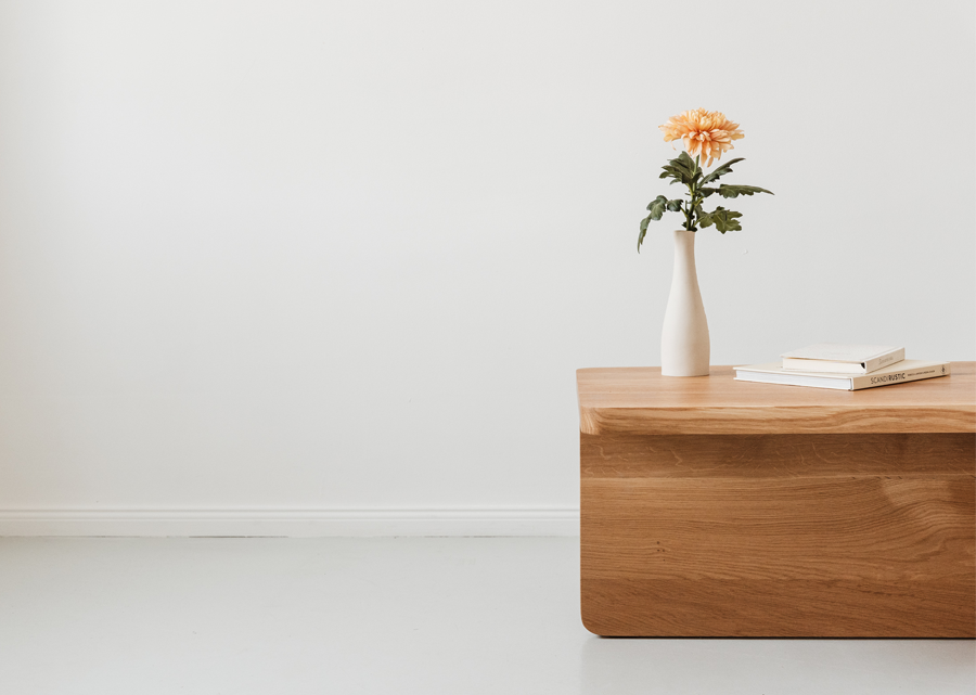 Hoom :: Duo oak coffee table, width 100 cm