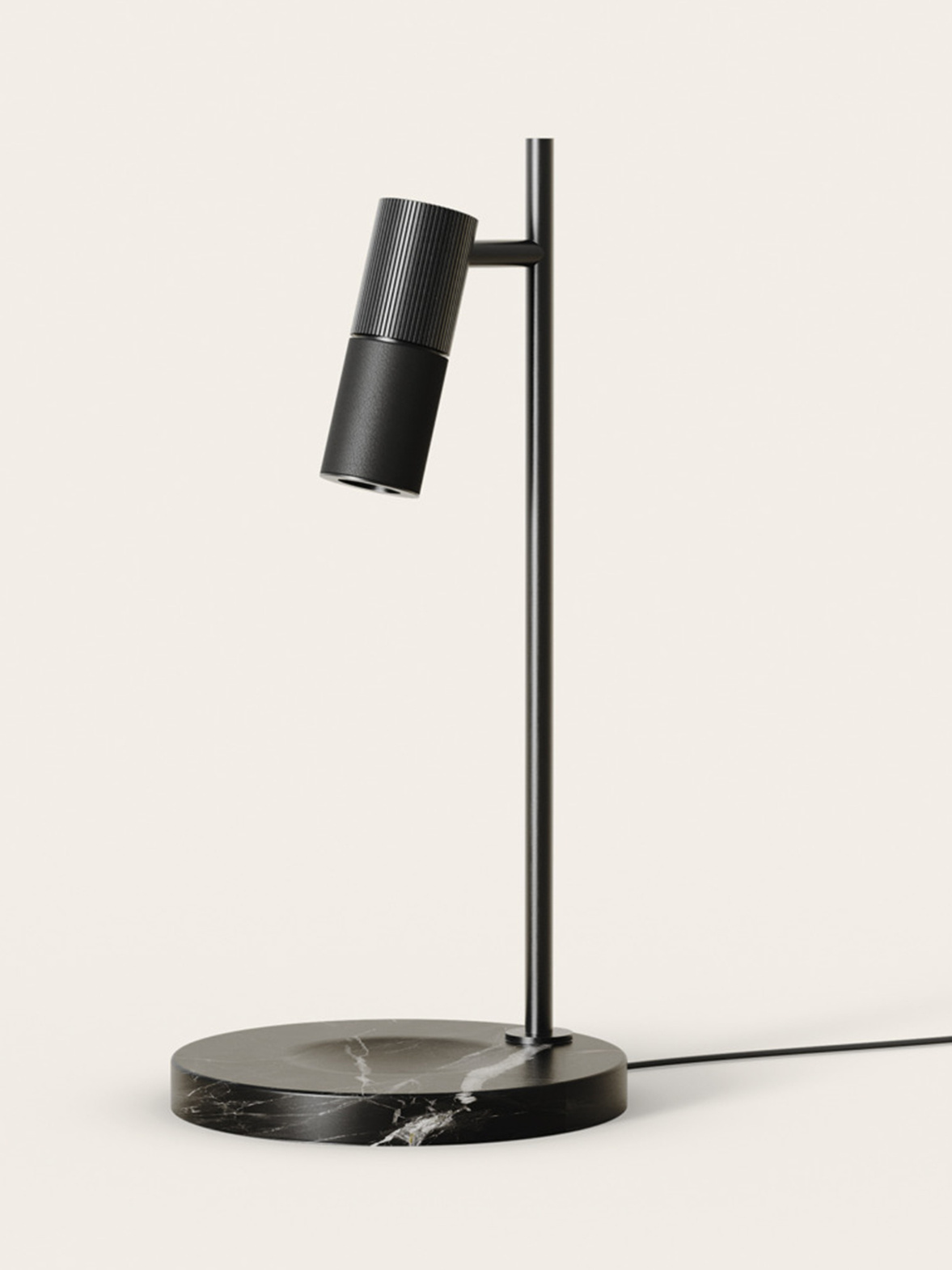 Aromas :: Lampa stołowa Tura C czarna wys. 40 cm