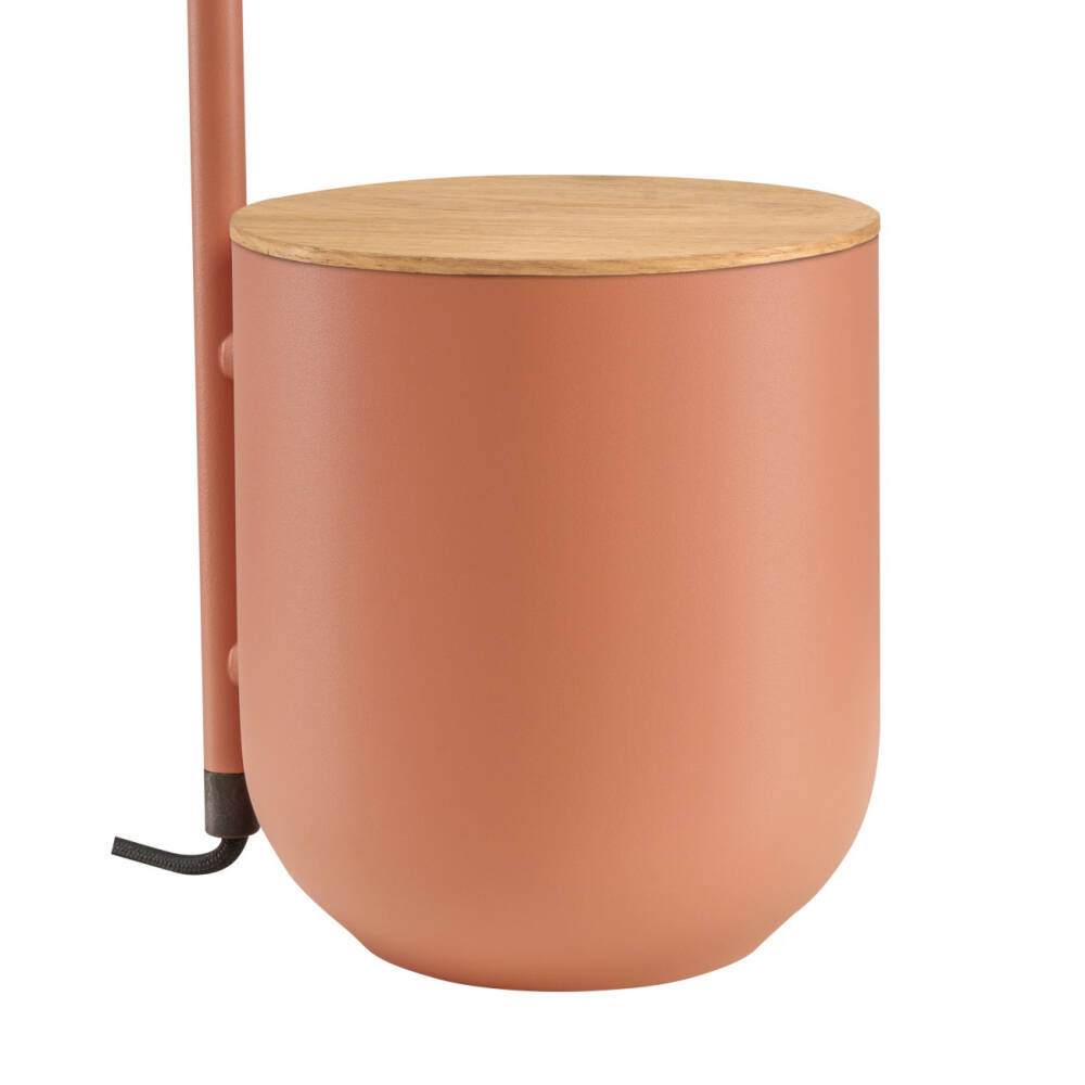 Kaspa :: Botanica Wood Terracotta Table Lamp