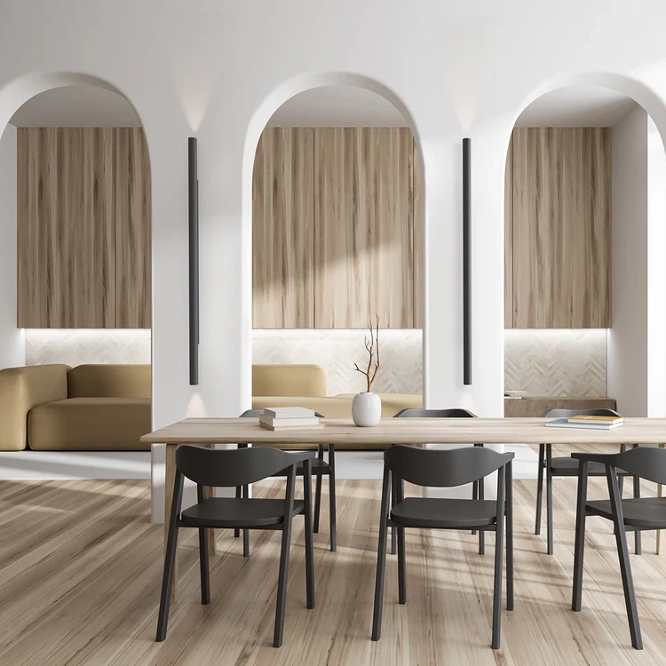 Robin :: Wandleuchte / Wandleuchte Rodi schwarz, Höhe 146 cm